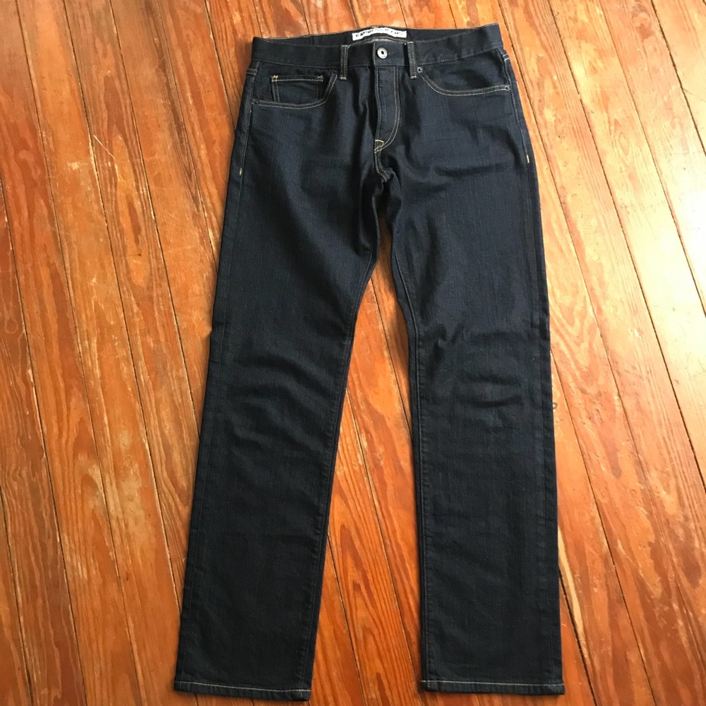 Express•Straight Leg Slim Fit Rocco Jeans•32 x 34